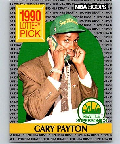 1990-91 Карики Кошарка #391 Гери Пејтон Рк Дебитант Картичка Сиетл Суперсоникс
