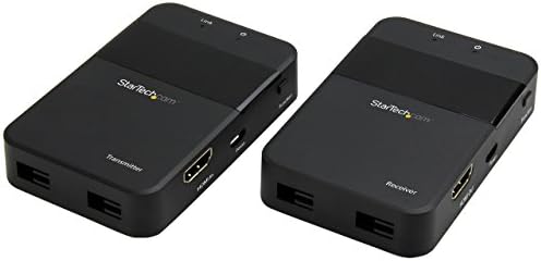 StarTech.com HDMI Преку Безжичен Екстендер-Безжичен HDMI Видео-65 ft - 1080p, Црно
