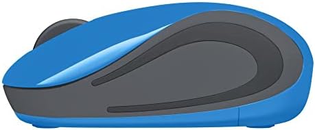 Logitech Безжичен Мини Глушец M187 Ултра Пренослив, 1000 Dpi Оптичко Следење, 3-Копчиња, КОМПЈУТЕР/Mac/Лаптоп-Сина