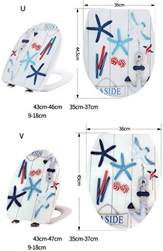 Халу ограничена тоалетна покривка Универзална тоалетна покривка Домаќинство задебелно гроздобер тоалетно седиште тоалетно чинија тоалет