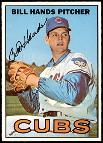 1967 Топпс # 16 Бил Хандс Чикаго Cubs VG/EX CUBS