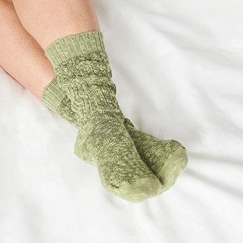 Органски Меги-Органски Памук Раг Чорапи-4 Пара-Унисекс-Повик &засилувач; Удобно