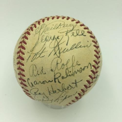 1951 Тимот на Детроит Тигерс го потпиша американскиот лига Бејзбол ПСА ДНК Коа - Автограмирани бејзбол
