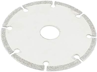 X-Gree Silver Tone Marble Granit_e Cutting 100mm Dia Diamond Saw Disk Disc (Granito de Mármol en tono Playeado que corta un disco de corte de