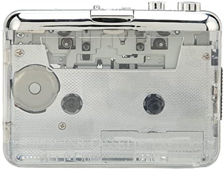 Плеер за рекордер за касети, преносен FM Am Radio Taper Player со Jackек за слушалки од 3,5 mm, мултифункционален јасен стерео звук FM радио касета плеер за подароци