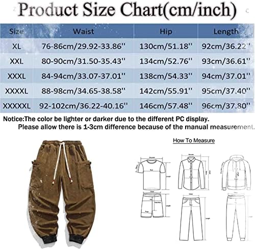 Xiloccer Mens Jogger Sweatpants Slacks Pants Plus Size Manights joggers типови панталони за истегнување панталони за мажи карирани панталони