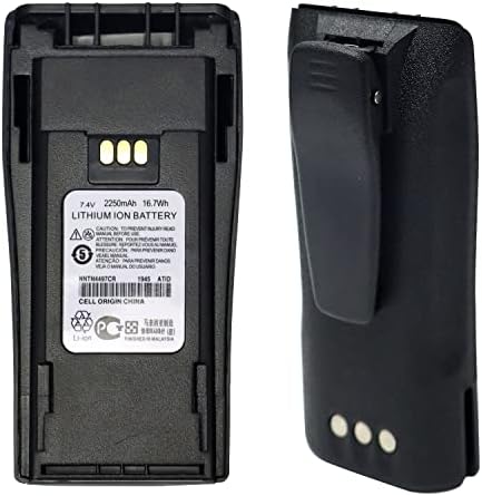 BP4497LI Battery 7.4v NNTN4970 NNTN4851AC Battery [Upgraded] for Motorola CP040 CP140 CP150 CP160 CP200 DP1400 PR400 GP3688 AAH50RDC9AA1AN