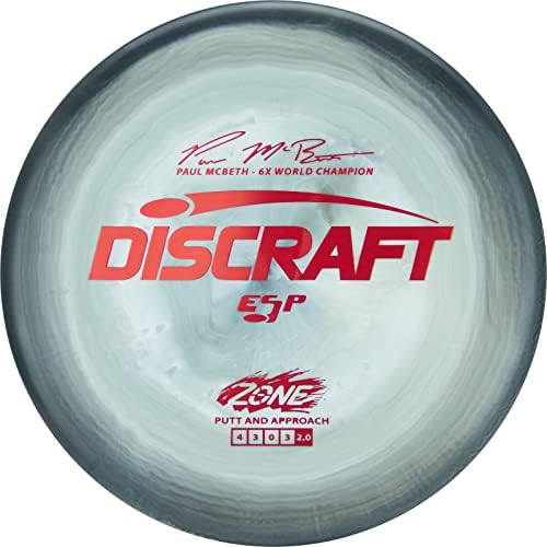Дисфекти ESP зона Пол МекБЕТ 6x серија за потписи 173-174 грам стапала и пристапен дискови за голф