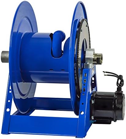 Coxreels 1185-2528-Electric Електрични 115v Експлозија Доказ 1 / 2HP Мотор Премотајте Црево Ролна: 1 1/2 I. D., 150' црево капацитет, помалку црево, 600 PSI