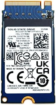 Solid State Drive SSS0T35788 8SSS0T35788 Компатибилен резервен дел за замена за Kioxia BG4 KBG40ZNT512G 512GB M.2 2242 NVME PCI Express Gen3 X4