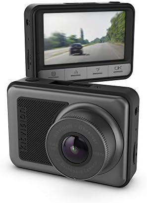 Kitvision Observer 1080p табла камера со вграден детектор за судир на сензорот G, режим на детектирање и паркирање - црно