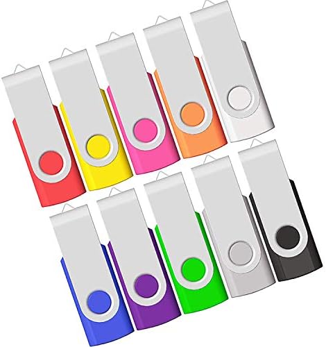2GB USB Флеш Дискови 10 Пакет И USB Случај на 10 Слотови ПАКЕТ USB Носителите Да Се Организира 10 Палецот Дискови 2 МК