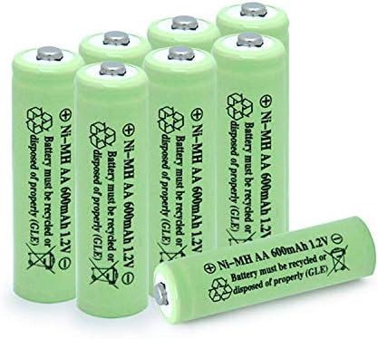 QBLPOWER 16 Поставува Nimh 1.2 V AAAA Батерии Комбо СО 8PCS 6 600mAh &засилувач; 8-Пакет aaa 600mAh Полнење Соларна Светлина Батерии