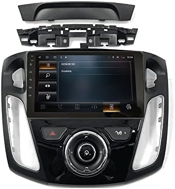Андроид 10 Авторадио Автомобил Навигација Стерео Мултимедијален Плеер ГПС Радио 2.5 Д Екран На Допир Форфорд Фокус 2012-2017 Окта Јадро 6GB Ram МЕМОРИЈА 128GB ROM