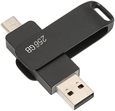 УСБ -флеш дискови, USB 3.0 тип C 2 во 1 USB стап, ротираниот дизајн на палецот, со голема брзина на флеш мемориски стапчиња ОТГ за лаптоп,