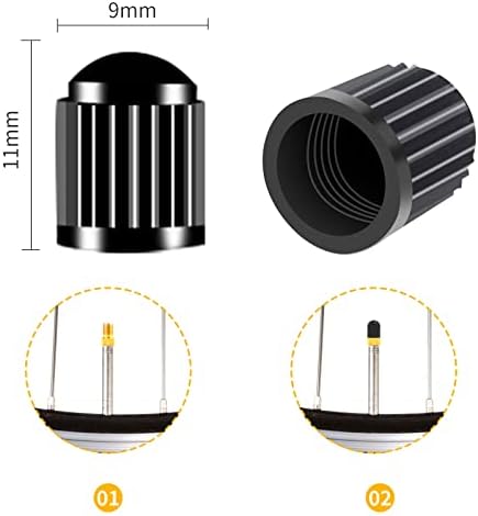 Адаптери за вентил на месинг Mfjuns, адаптер за вентил Presta за компресор на воздухот I nflate гума со користење на стандардна пумпа со заклучување