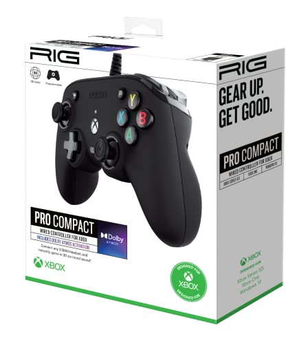 РИГ Након ПРО Компактен Контролер Со Долби Атмос За Xbox Серија X|S И Xbox One