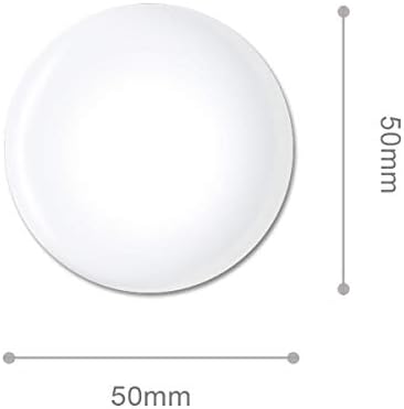 Ененес Проѕирно Стакло Кабохон 50мм Стаклен Кабохон За Изработка На Накит Кабошони Со Тркалезна Купола Со Рамни Грбови Стаклени Куполни Плочки Јасно Камео За Привр