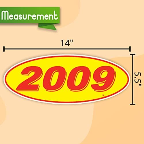 Верса Тагови 2008 2009 &засилувач; 2010 Овален Модел Година Автомобил Дилер Прозорец Налепници Гордо Направени Во Сад Верса Овален