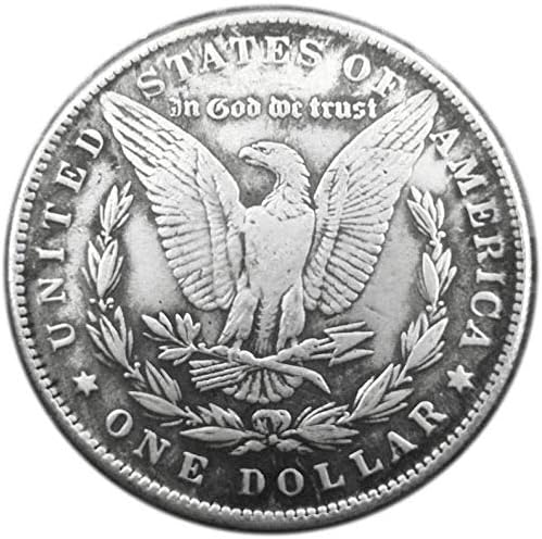 Предизвик монети скитници на монети САД Морган долар Странски копија комеморативна монета 06 колекција на монети