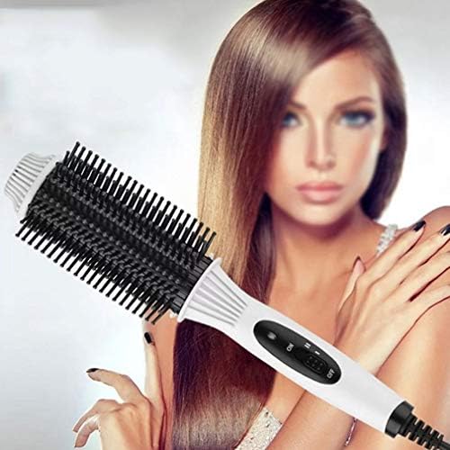 Smljlq брада коса затемнувач преносна коса директно електрична четка за инстант стилизирање на жени за жени, виткање и зацрвстување