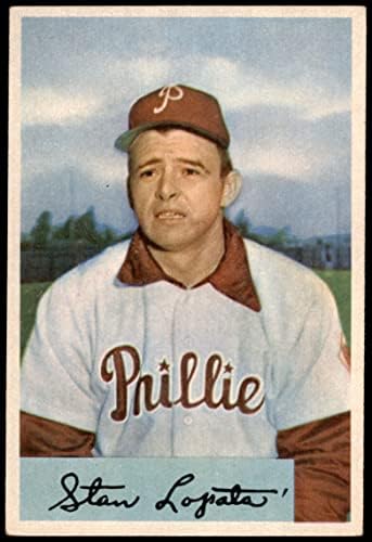 1954 Bowman # 207 Stan Lopata Philadelphia Phillies VG/EX+ Phillies