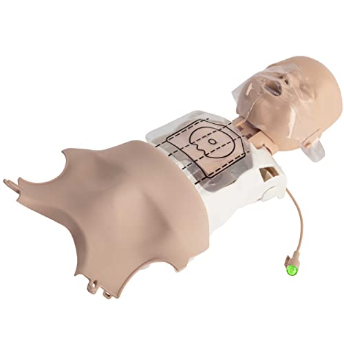 Prestan Ultralite CPR Manikin пакет, среден тон со додатоци на AED Ultratrainer & MCR