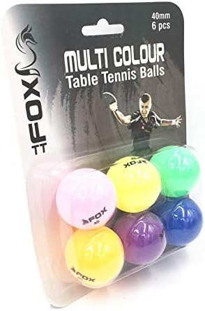 Топки со тениски топки во боја на лисица ТТ - повеќе -боја