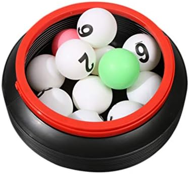 Број на топки за лотарија Амосфун број печатени пинг -понг топки за игра за забави за играње 13 компјутери
