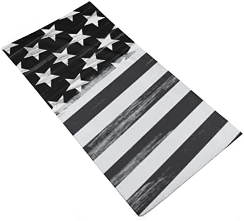 Црно Американско Знаме Лице Пешкир Премиум Крпи Крпа За Перење Крпа За Перење За Хотелска Бања И Бања
