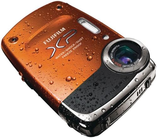 Fujifilm Finepix XP20 портокалова 14 MP дигитална камера со 5x оптички зум - портокалова