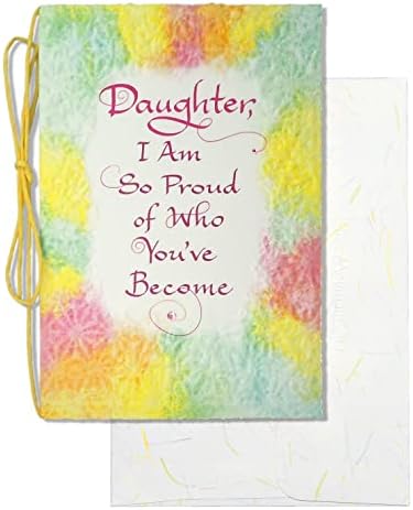 Картичка за ќерка на сини планини уметности - иден ден, само затоа што, дипломирање, празник или која било прилика картичка за неа