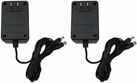 Трајни 2 пакувања на напојување со напојување со напојување со AC AC 110-245V- DC 9V/350MA се вклопуваат за Nintendo NES Super SNES Sega Genesis 1 3in1