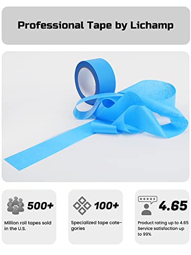 ЛИЧАМП СИТЕ СИЛАРИ ЛАПА, 1 пакет 1,9 инчи од 55 јарди мијалник што не е сина лента за маскирање за занаетчиски уметности за занаетчиски