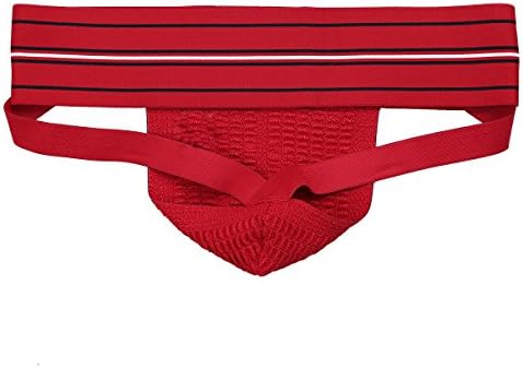 JockStrap на Јоојојен, еластична лента за половината, атлетски поддржувач на атлетски спортови за дишење на долна облека