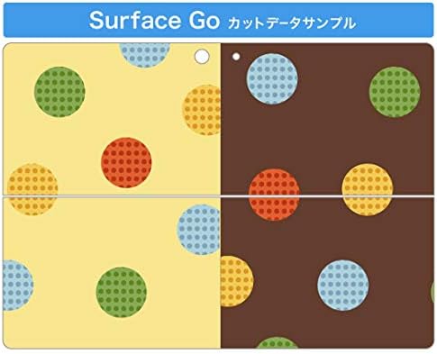 Декларална покривка на igsticker за Microsoft Surface Go/Go 2 Ultra Thin Protective Tode Skins Skins 000528 COORE COORE COORE